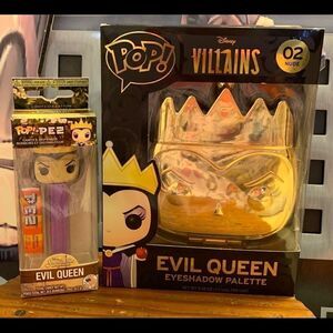 Funko X Disney Evil Queen Eyeshadow Palette & Pez